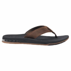 REEF Leather Fanning Low Sandal - Men's -Reef 1108342 800 auto