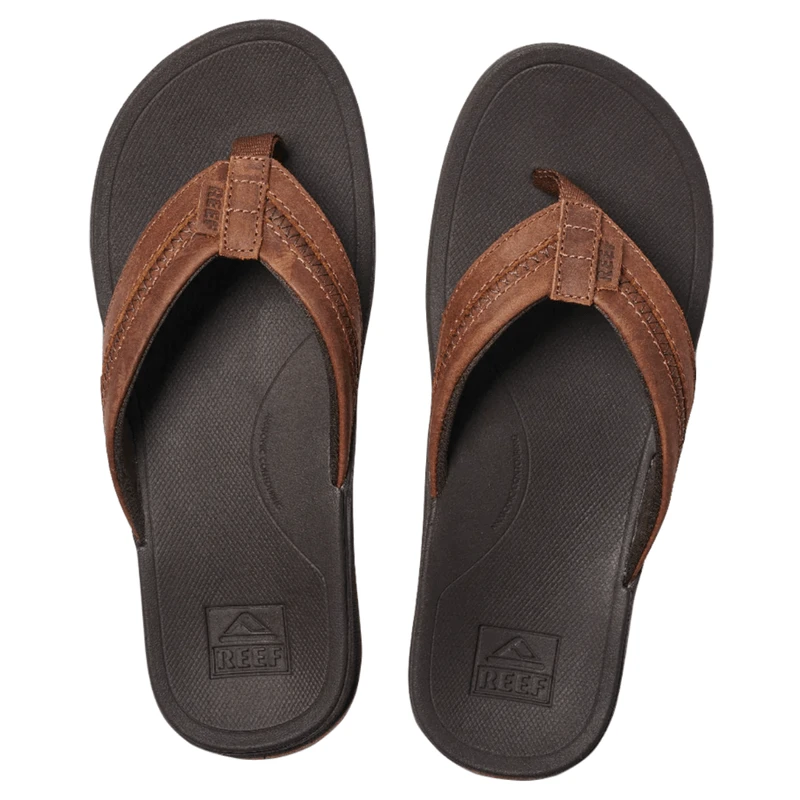 REEF Leather Ortho-Coast Sandal - Men's 4 REEF Leather Ortho-Coast Sandal - Men's - Image 4