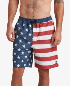 Reef Hancock Elastic Waist Board Short 18"