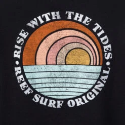 Reef Becca French Terry Pullover -Reef 3FWKJ07500423 BLK 06