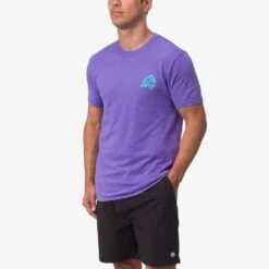 Reef Solana Short Sleeve T-Shirt -Reef 3RMEN0739PUR ALT1