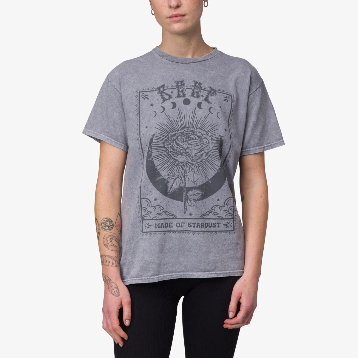 Reef Blush Short Sleeve Washed Tee 1 Reef Blush Short Sleeve Washed Tee