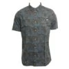 Reef Garden In Blue Woven Shirt