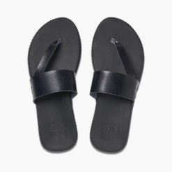 Reef Cushion Sol In Blac Sandals