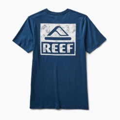 Reef Wellie Short Sleeve T-Shirt -Reef RMEN0216ISGBL BACK
