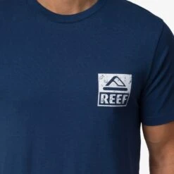 Reef Wellie Short Sleeve T-Shirt -Reef RMEN0216ISGBL DTL2