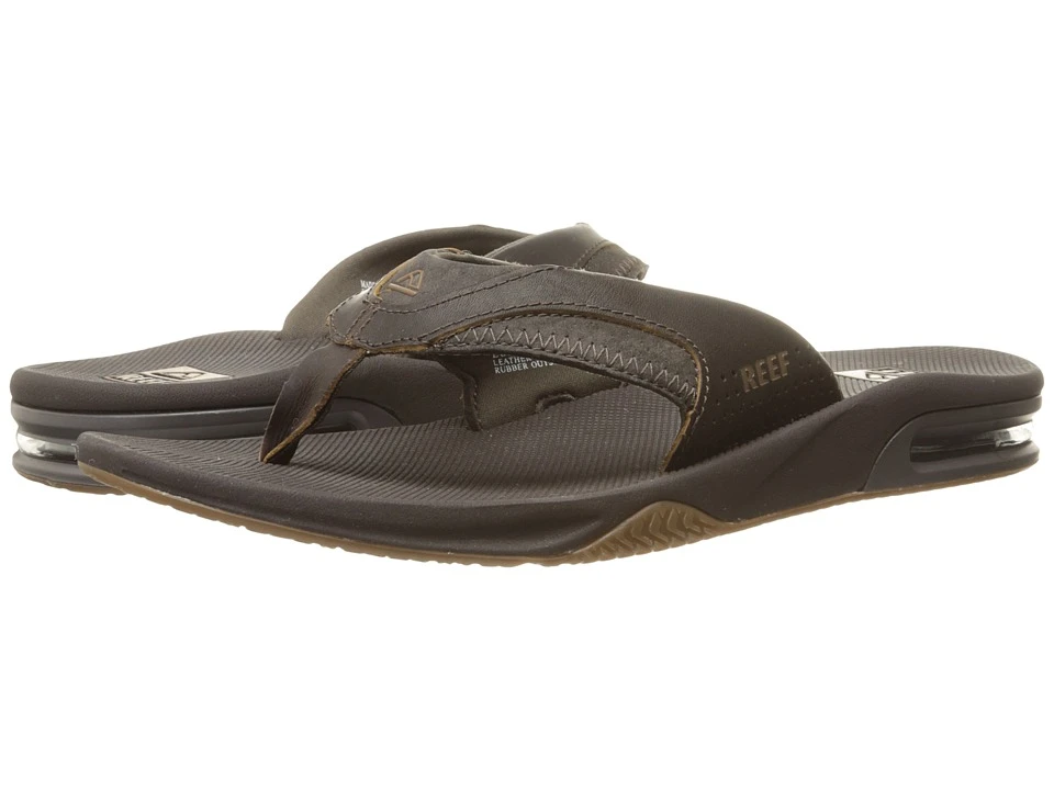 Reef Fanning Leather (brown 2) 1 Reef Fanning Leather (brown 2)
